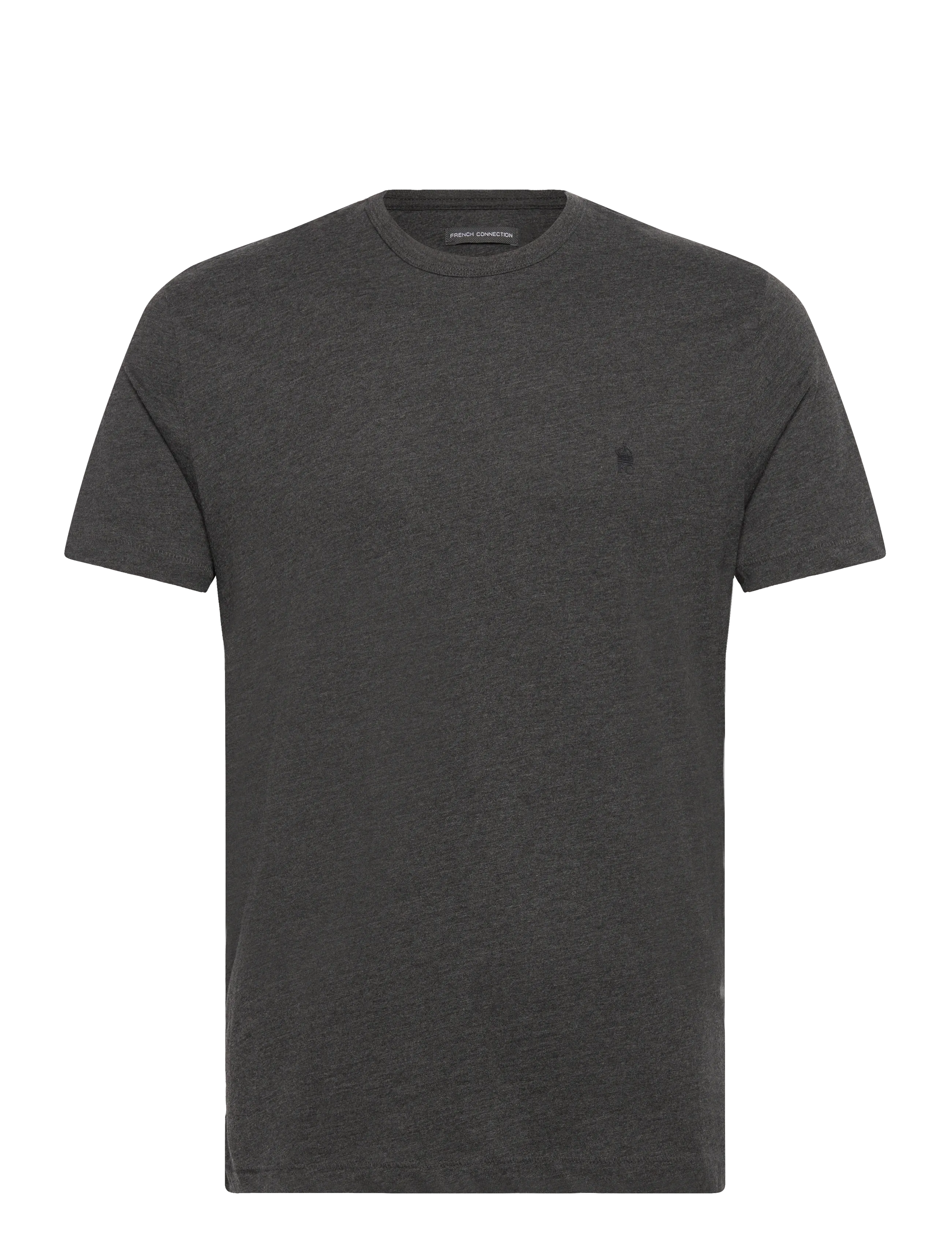 French Connection CREW - T-shirts - CHARCOAL MEL / grey