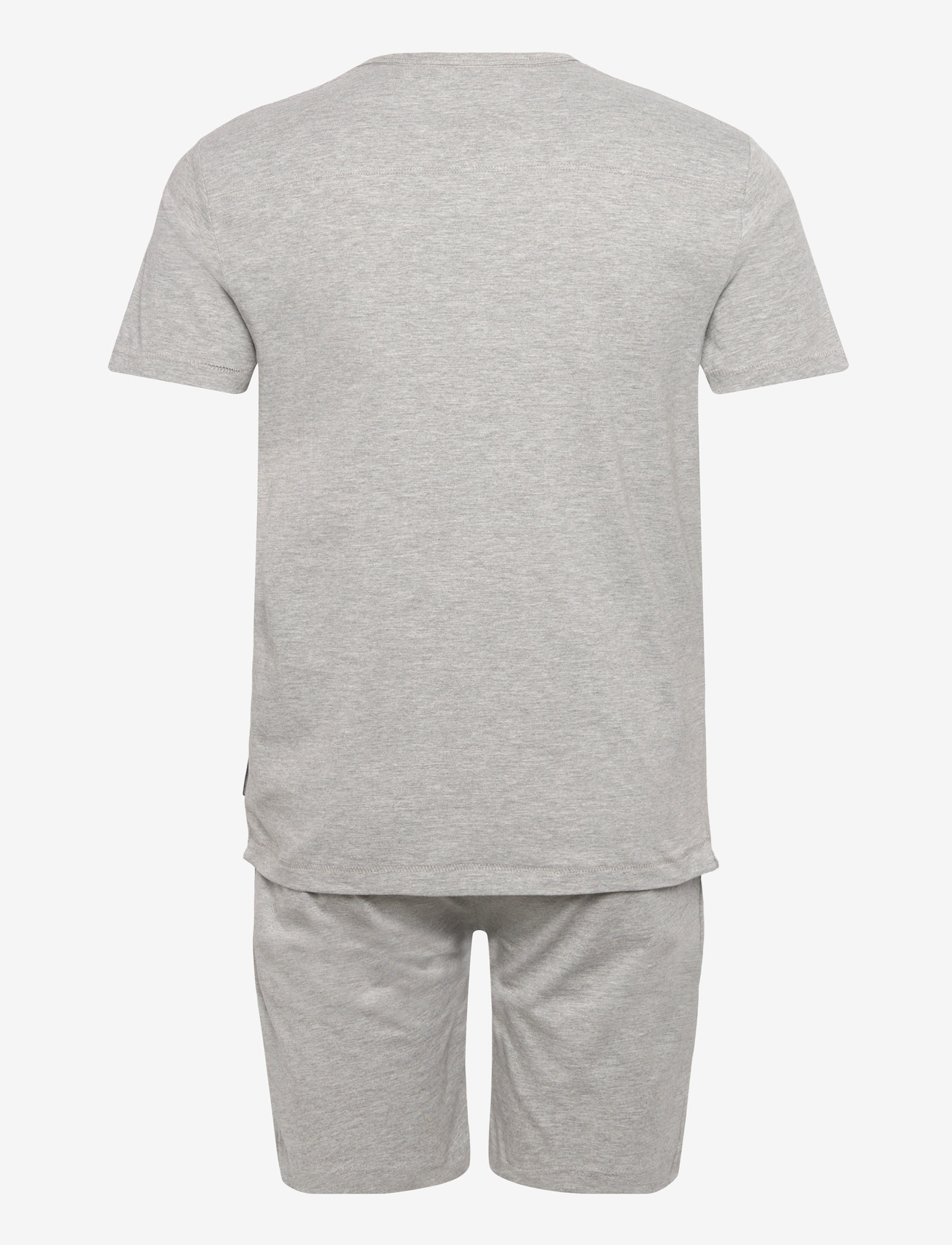French Connection - FC SHORT AND TEE CO ORD - lgt grey mel - 1