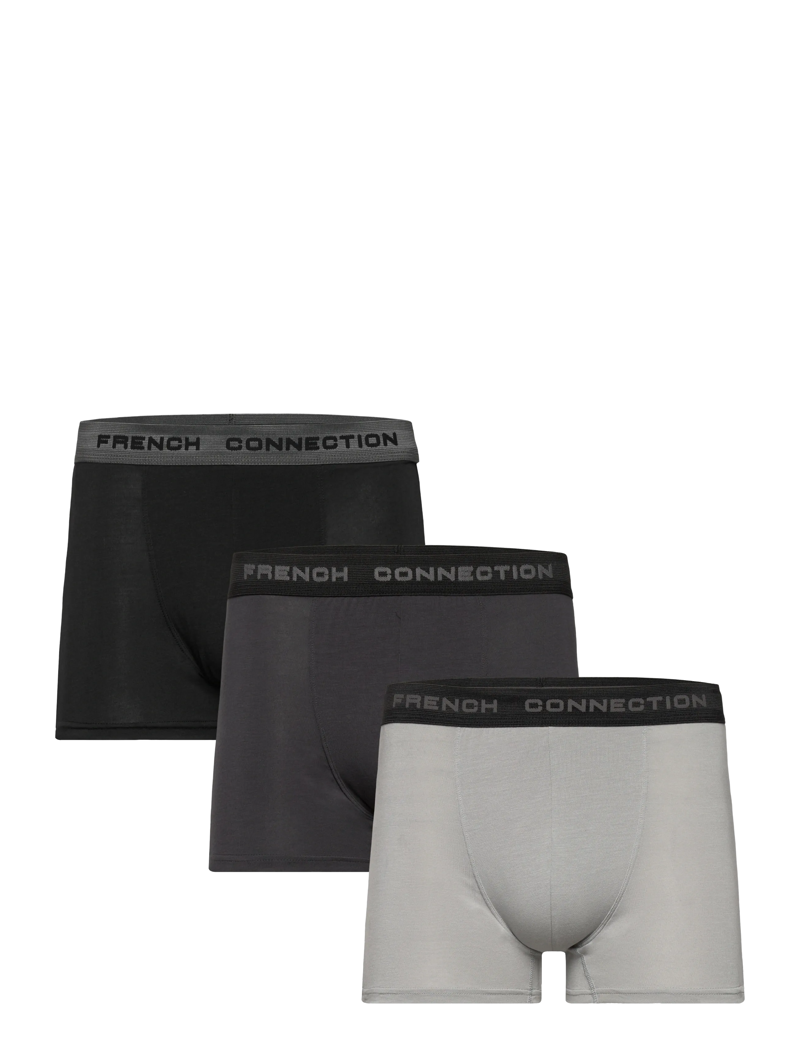 French Connection 3 PACK LUXURY FC BOXER - Boxer briefs - FC32 / black