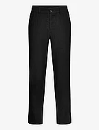 Seppo Linen Trousers - BLACK