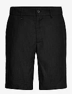 Teppo Linen Shorts - BLACK