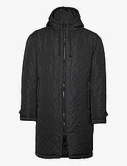 FRENN - Pekka Quilted Parka Coat - winter jackets - black - 0