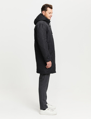 FRENN - Pekka Quilted Parka Coat - winter jackets - black - 5