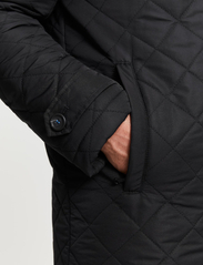 FRENN - Pekka Quilted Parka Coat - winter jackets - black - 6