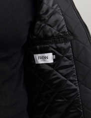FRENN - Pekka Quilted Parka Coat - Žieminės striukės - black - 7