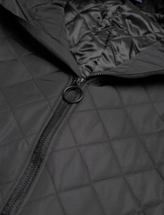 FRENN - Pekka Quilted Parka Coat - winter jackets - black - 9