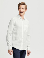 FRENN - Aapo Cotton Shirt - peruskauluspaidat - grey - 2