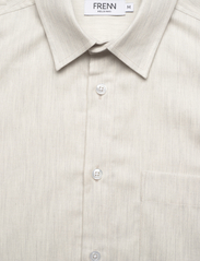 FRENN - Aapo Cotton Shirt - basic shirts - grey - 7