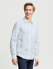 FRENN - Aapo Cotton Shirt - basic shirts - sky blue - 2