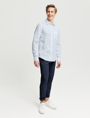 FRENN - Aapo Cotton Shirt - basic shirts - sky blue - 4