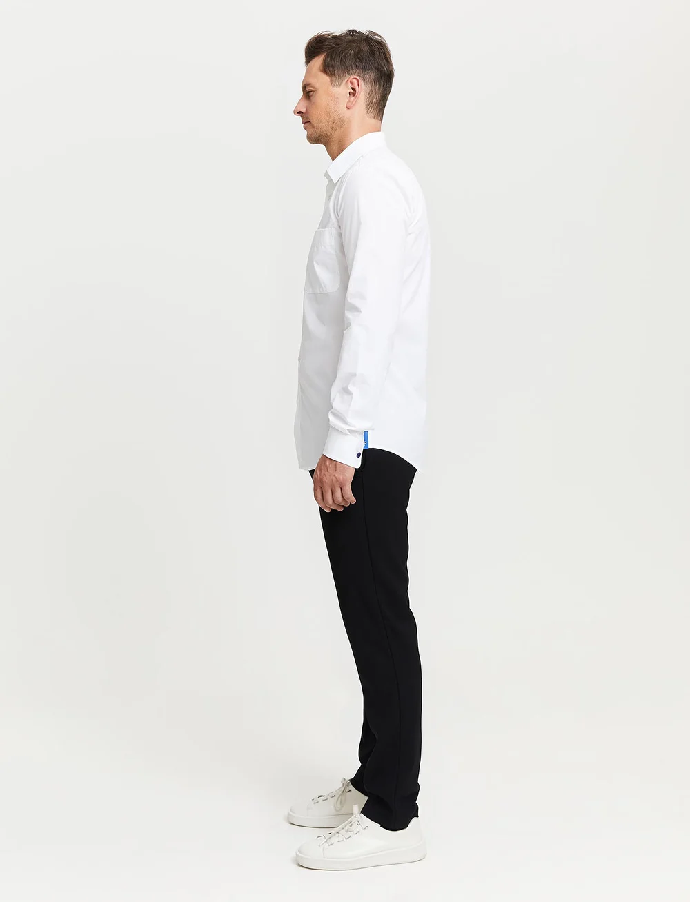 FRENN - Aapo Organic Cotton Shirt - casual skjorter - white - 5