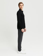 FRENN - Hemmo Bamboo Viscose Jersey Shirt - tavalised t-särgid - black - 5
