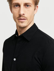 FRENN - Hemmo Bamboo Viscose Jersey Shirt - basic skjortor - black - 7
