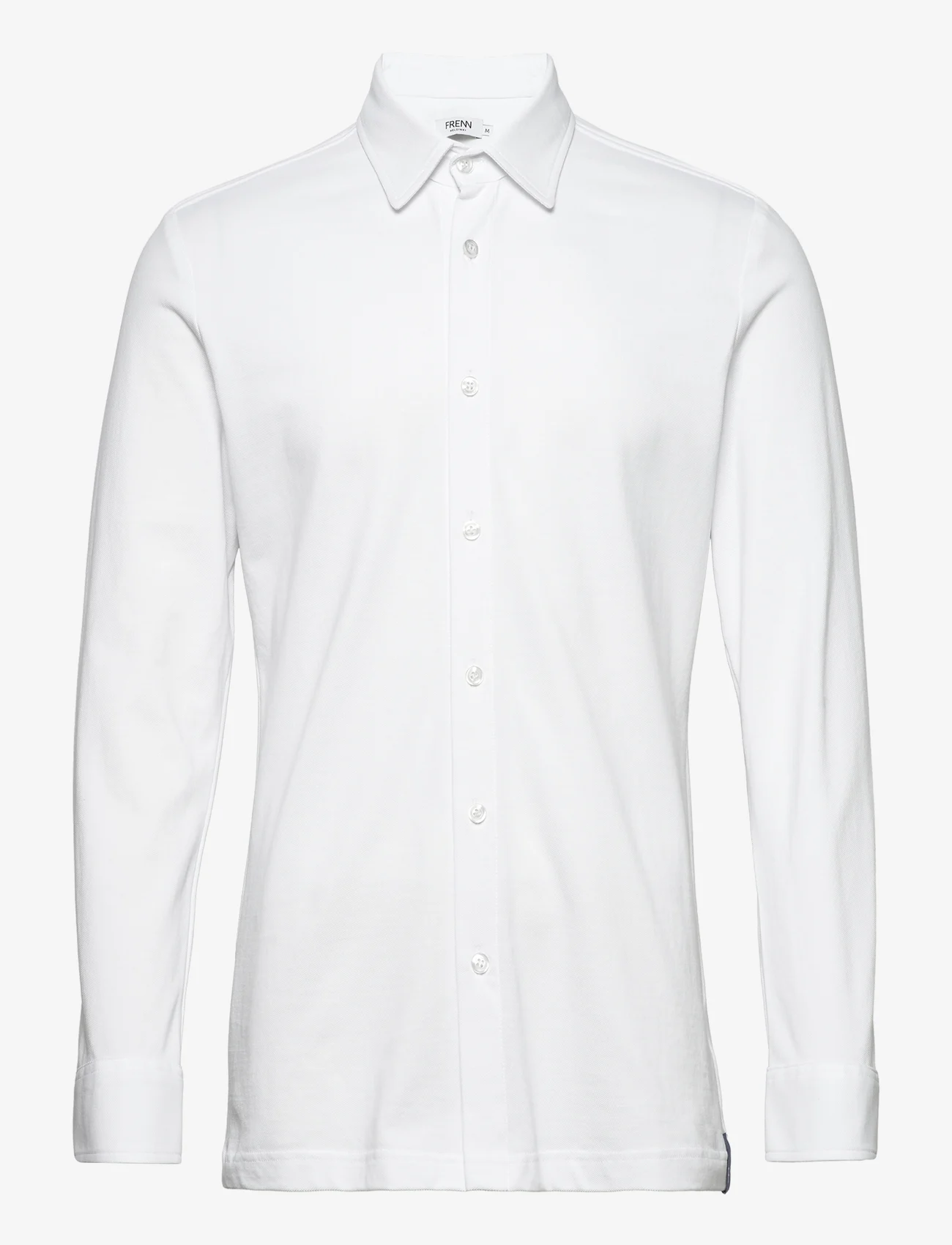 FRENN - Hemmo Organic Cotton Jersey Shirt - laisvalaikio marškiniai - white - 0