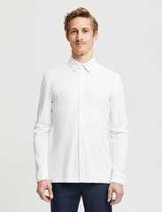 FRENN - Hemmo Organic Cotton Jersey Shirt - basic shirts - white - 2