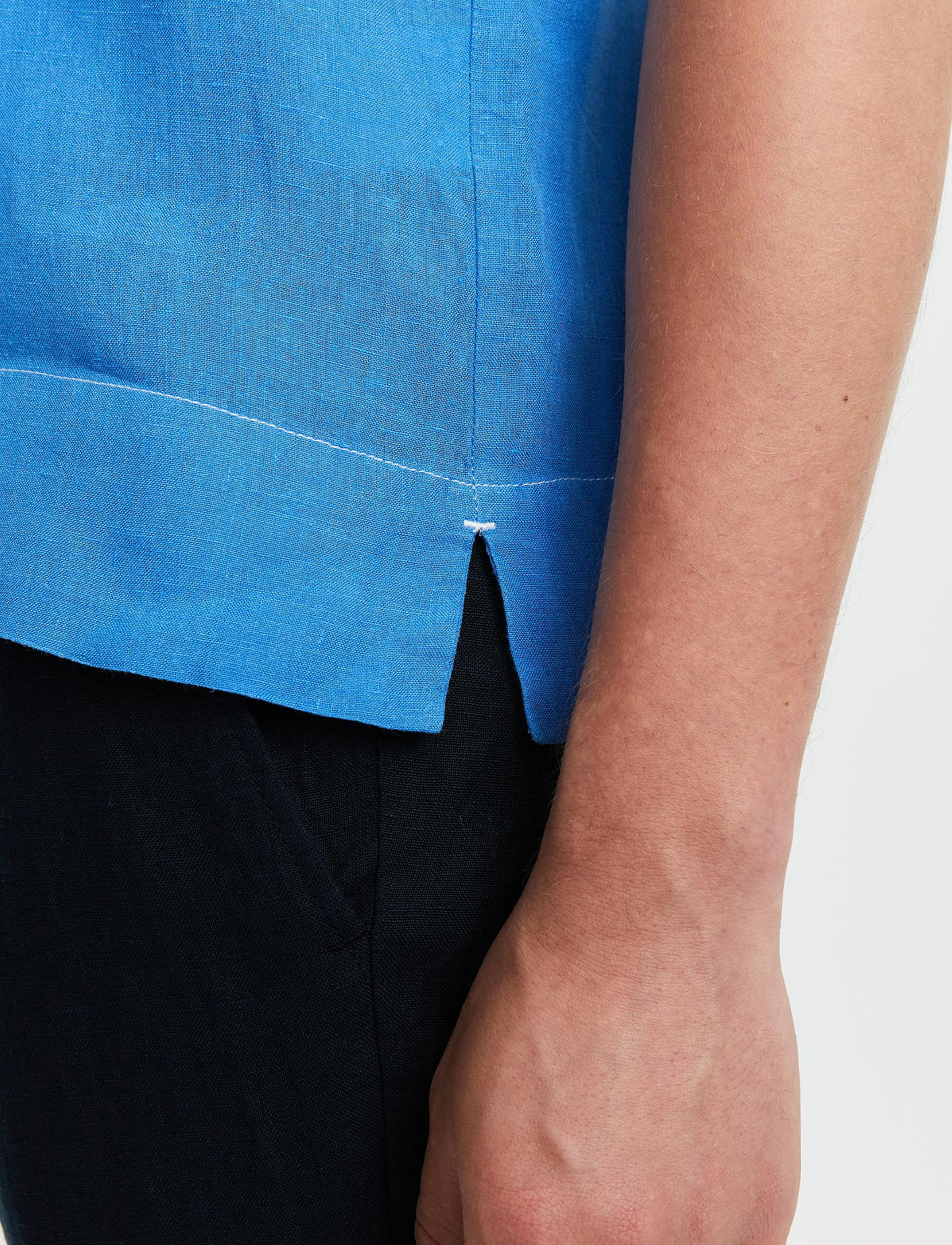 FRENN - Asko Linen shirt - blue - 5
