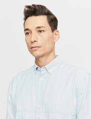 FRENN - Alvar Cotton Shirt - basic skjorter - sky blue - 6