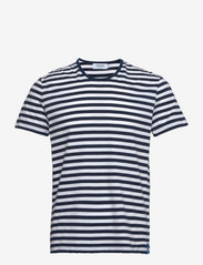 Hannes Organic Cotton T-shirt - BLUE WHITE
