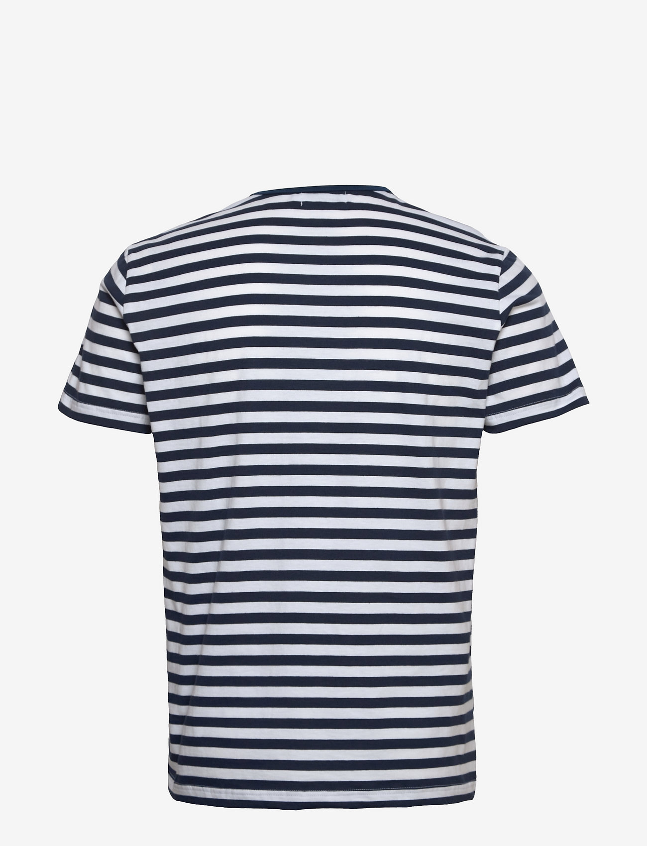 FRENN - Hannes Organic Cotton T-shirt - blue white - 1