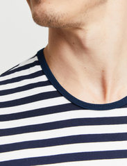 FRENN - Hannes Organic Cotton T-shirt - kortermede t-skjorter - blue white - 7