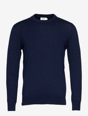 Daniel Merino Wool Pullover - BLUE