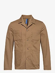 FRENN - Jarmo organic cotton jacket - spring jackets - brown - 0