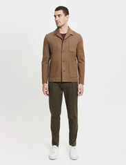 FRENN - Jarmo organic cotton jacket - kevättakit - brown - 4