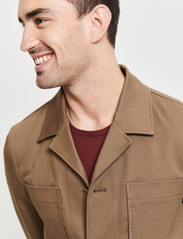 FRENN - Jarmo organic cotton jacket - pavasarinės striukės - brown - 6