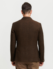 FRENN - Jere Wool Jacket - dobbeltradede blazere - brown - 3
