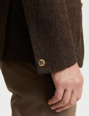 FRENN - Jere Wool Jacket - double breasted blazers - brown - 6