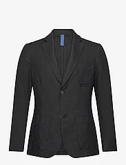 FRENN - Jere Linen Blazer - dobbeltradede blazere - black - 0