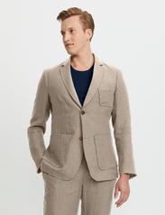FRENN - Jere Linen Jacket - dobbeltspente blazere - lino - 2
