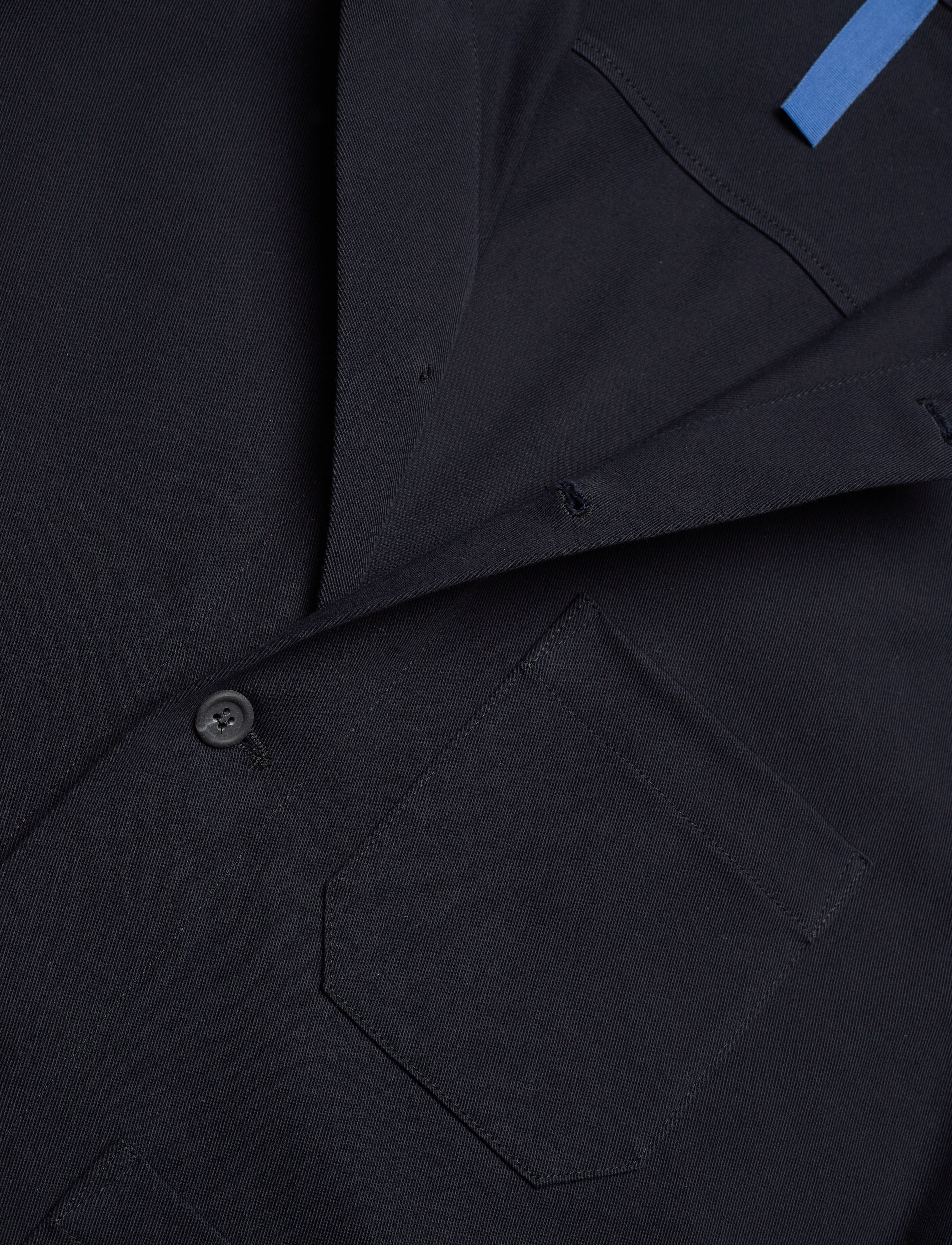 FRENN - Jesse Organic Cotton Overshirt - blue - 2