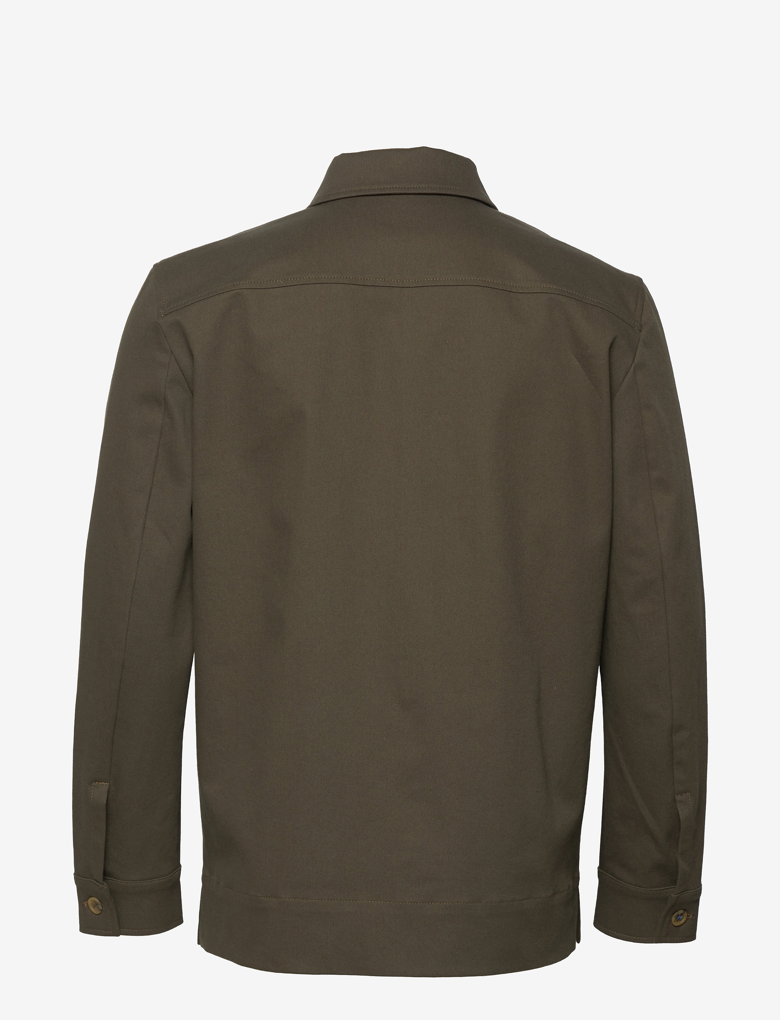 FRENN - Jesse Organic Cotton Overshirt - green - 2