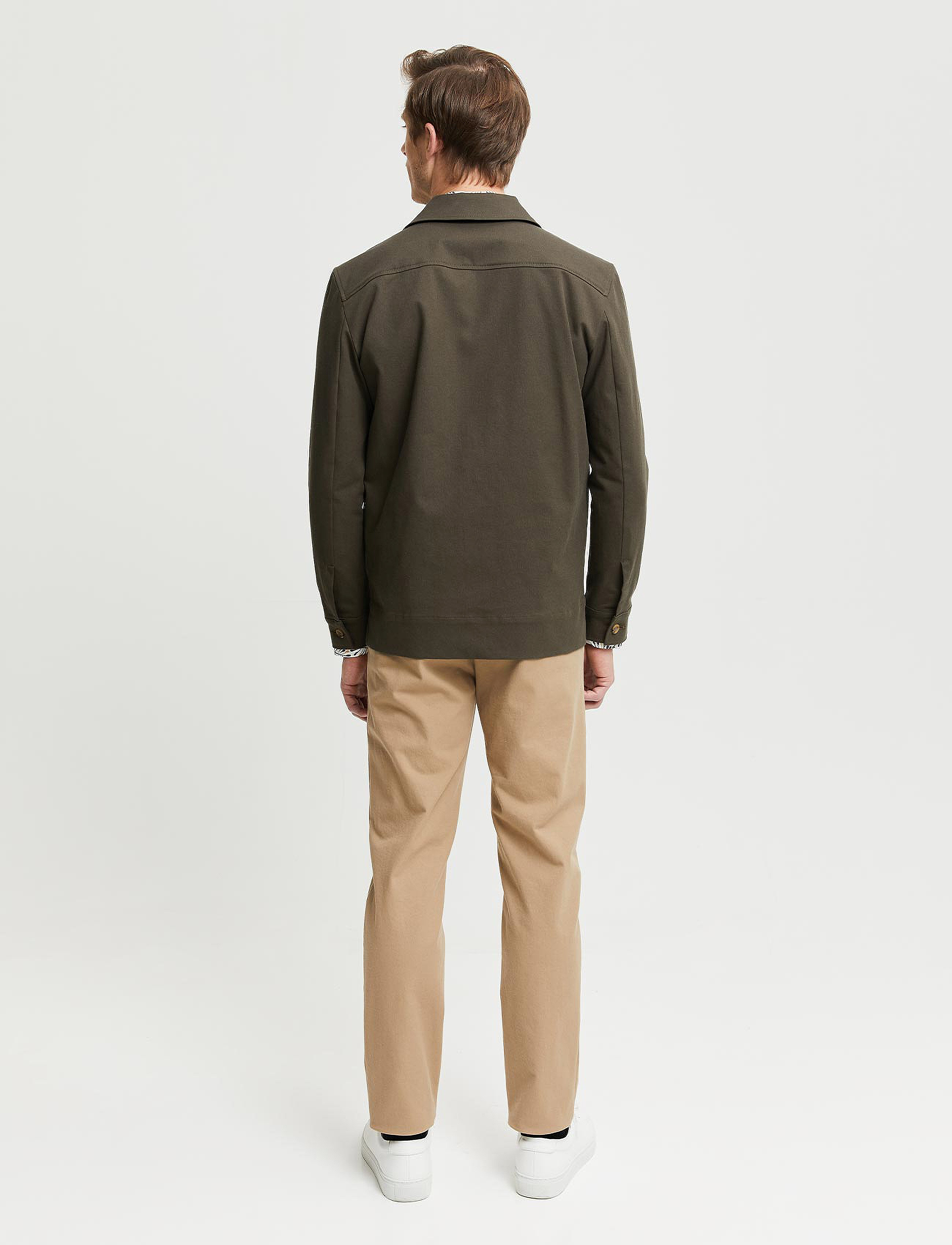 FRENN - Jesse Organic Cotton Overshirt - green - 3