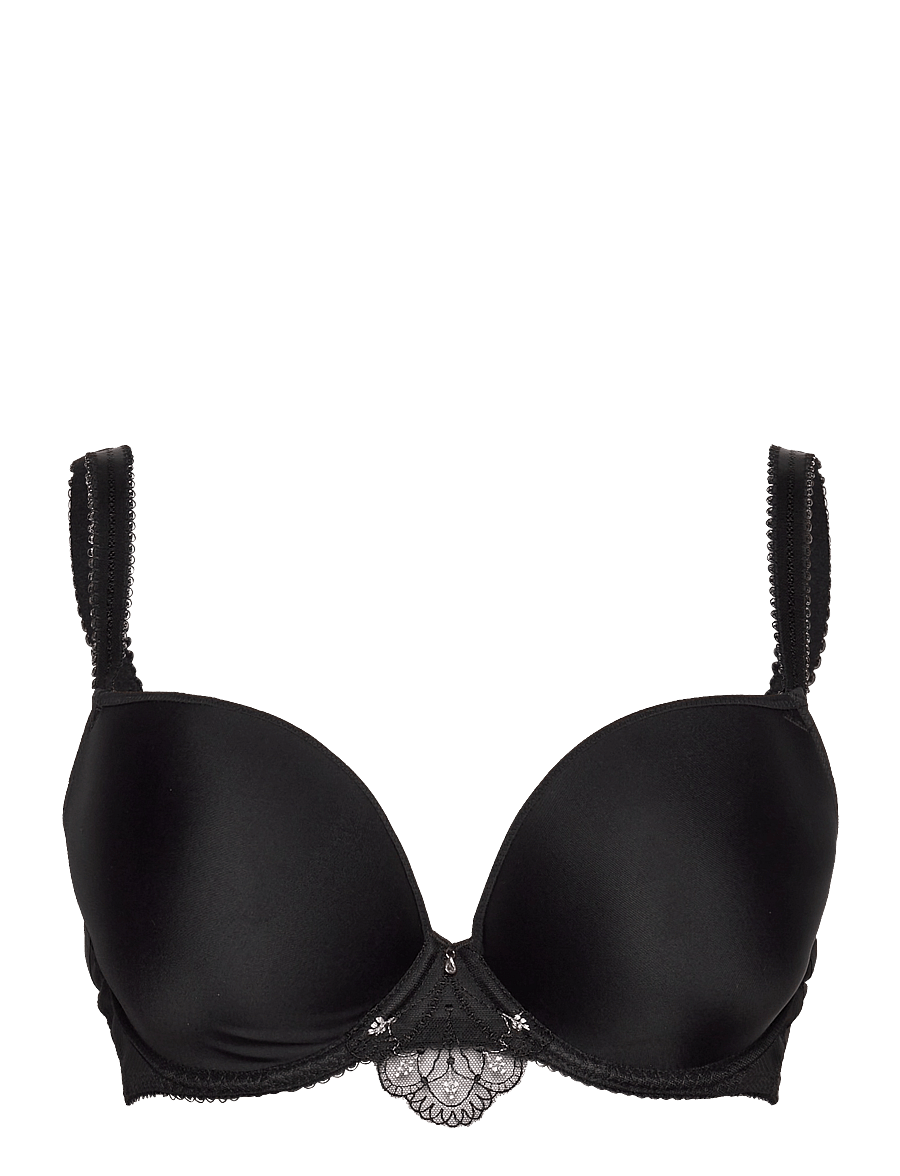 Freya - LOVELAND UW MOULDED PLUNGE T-SHIRT BRA - boudoir noir - 0