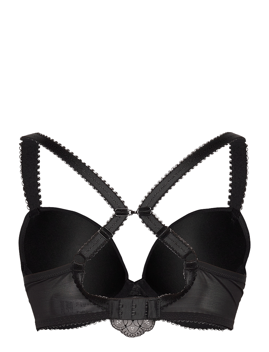 Freya - LOVELAND UW MOULDED PLUNGE T-SHIRT BRA - boudoir noir - 2