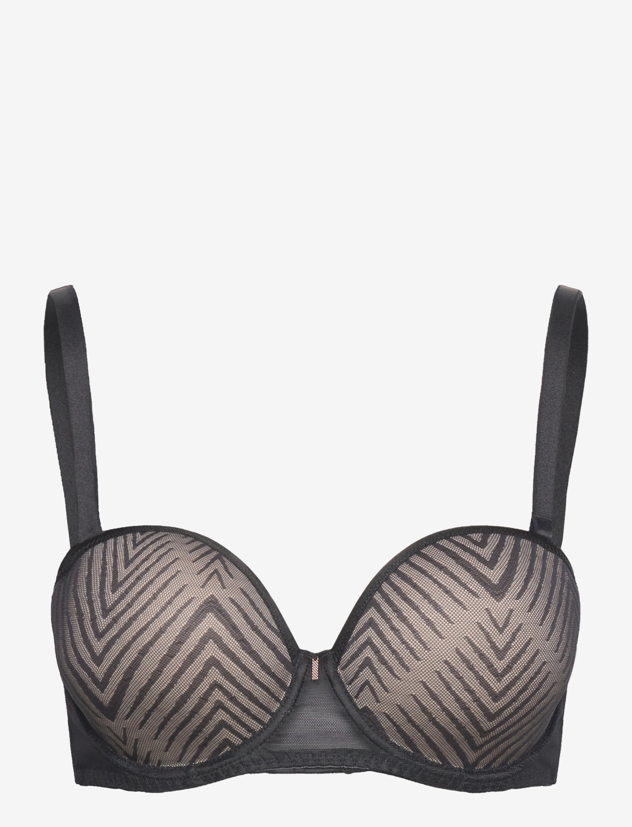 Freya - TAILORED UW MOULDED STRAPLESS BRA - balconette bhs - black - 1