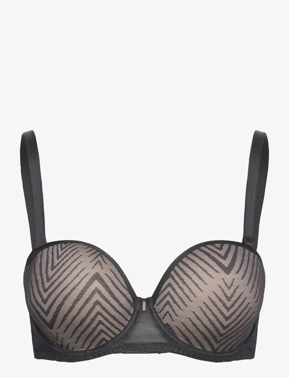 Freya - TAILORED UW MOULDED STRAPLESS BRA - balconette bh'er - black - 1