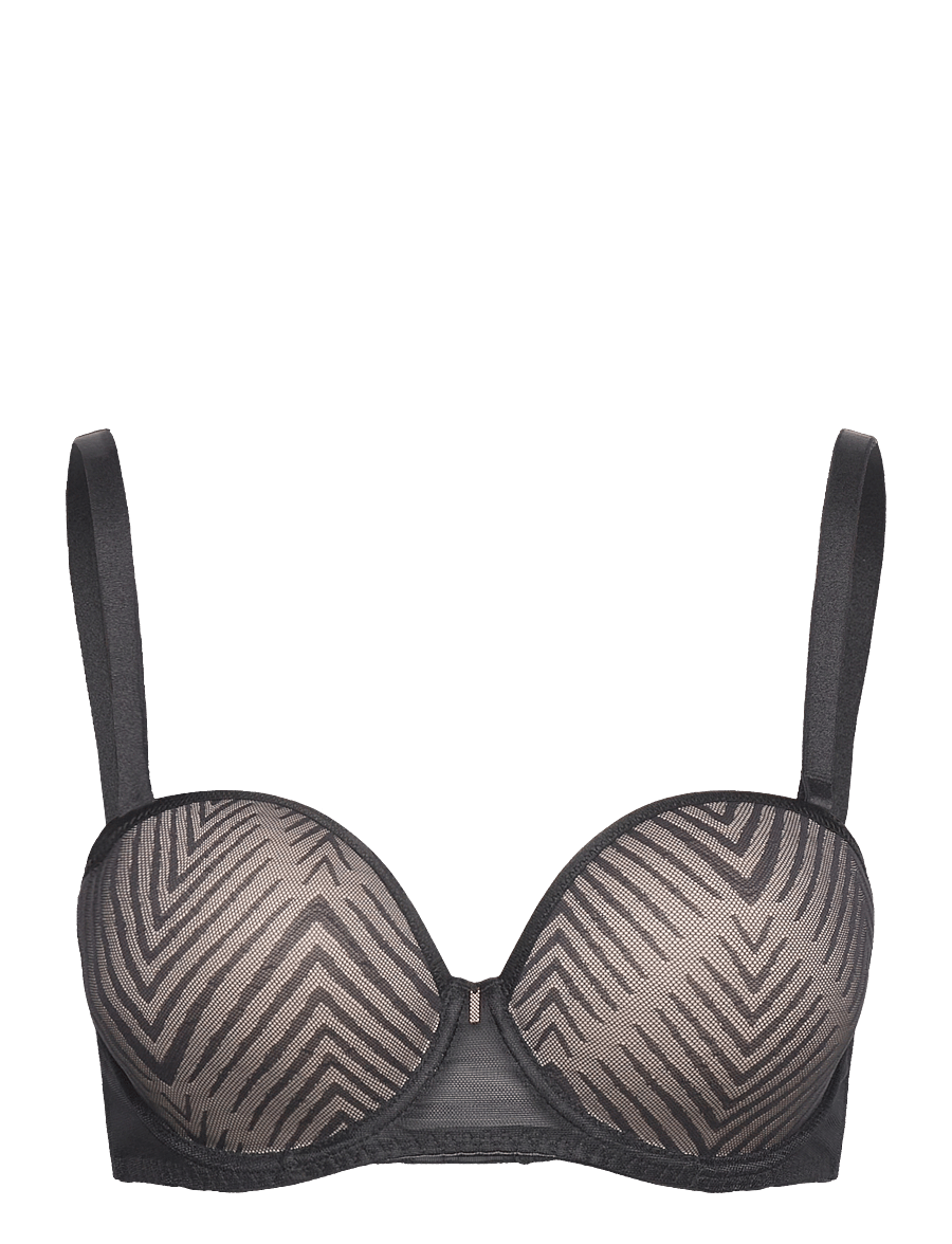 Freya - TAILORED UW MOULDED STRAPLESS BRA - balconette bh'er - black - 1
