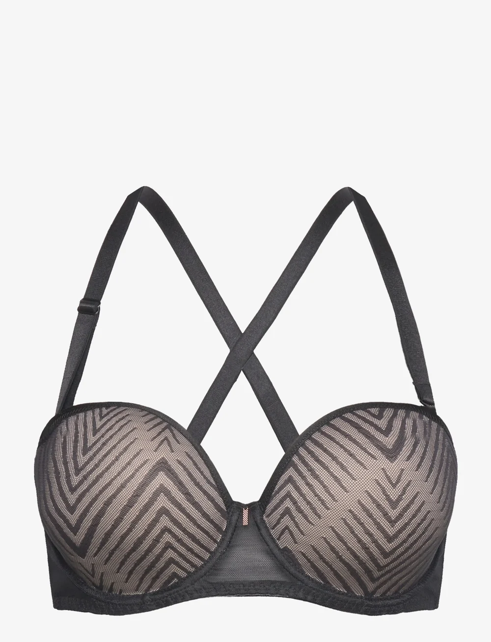 Freya - TAILORED UW MOULDED STRAPLESS BRA - balconette bh'er - black - 3