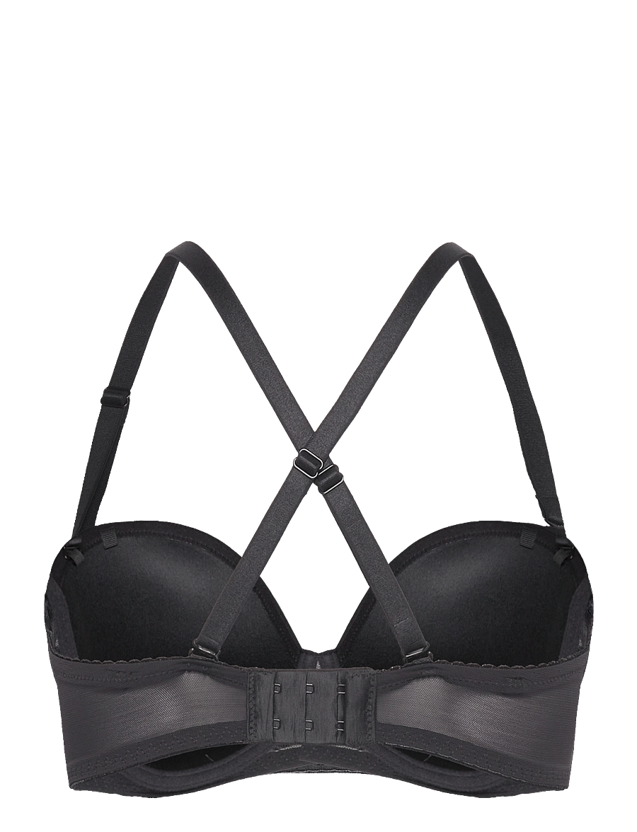 Freya - TAILORED UW MOULDED STRAPLESS BRA - balconette bh'er - black - 4