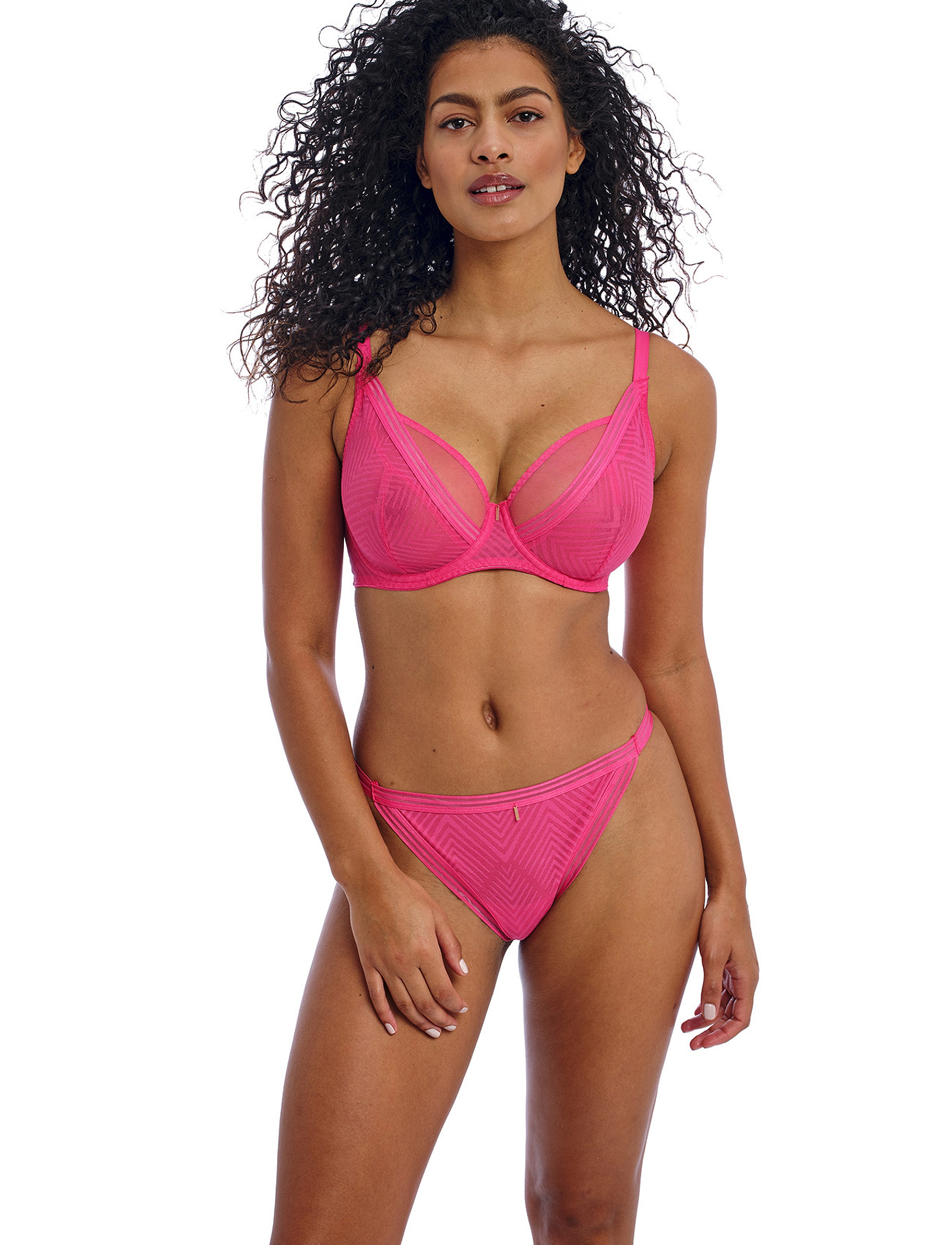 Freya - TAILORED UW HIGH APEX PLUNGE BRA - love potion - 3