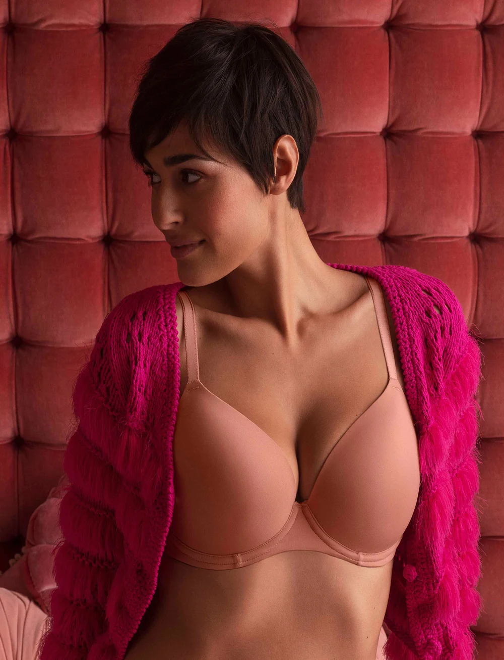 Freya - UNDETECTED - t-shirt bhs - ash rose - 3