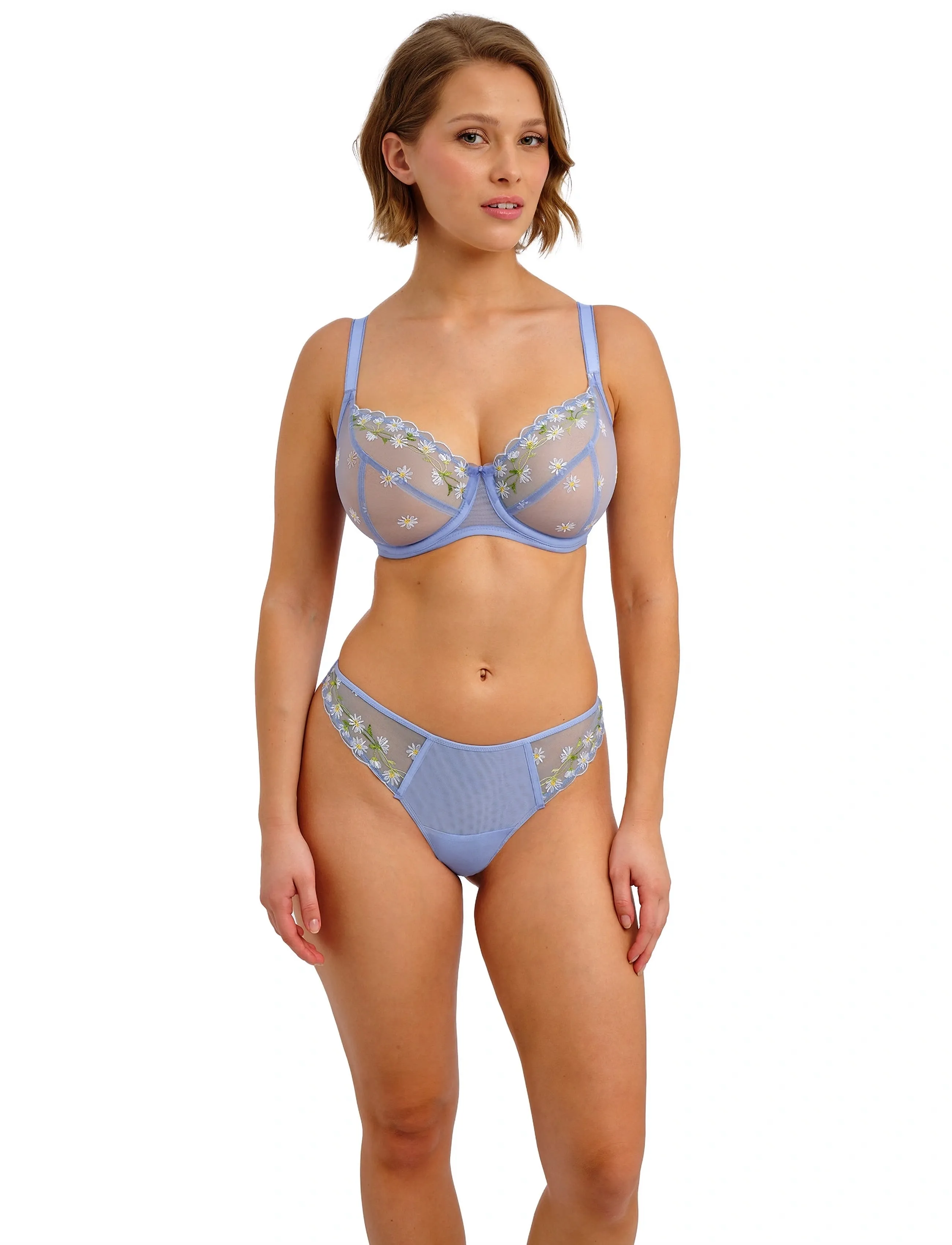 Freya Entwined, L, Blue, Trusser > G-Streng, Dame