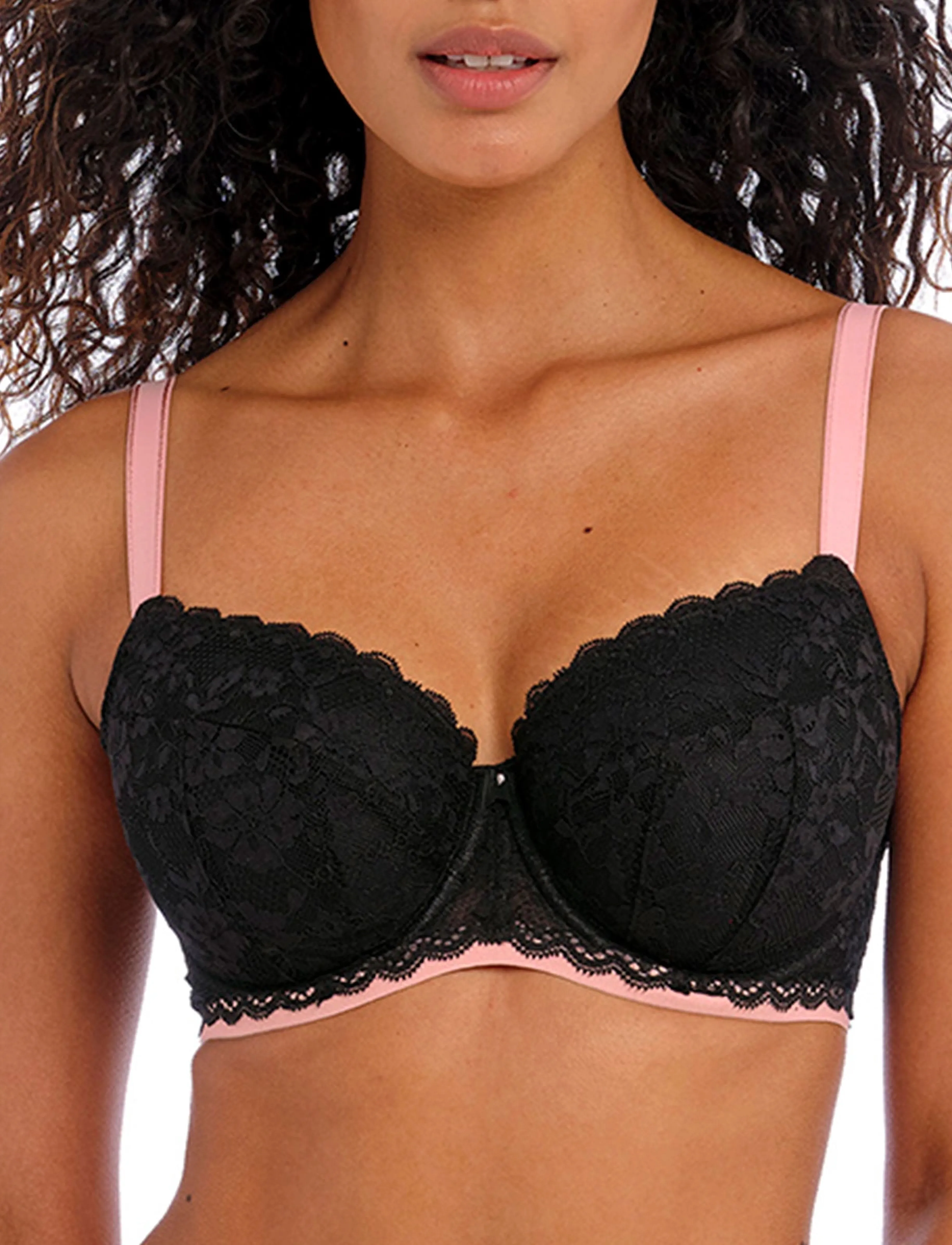 Freya - OFFBEAT - balconette bh - black - 0