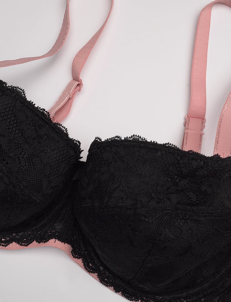 Freya - OFFBEAT - balconette-rinnahoidjad - black - 2