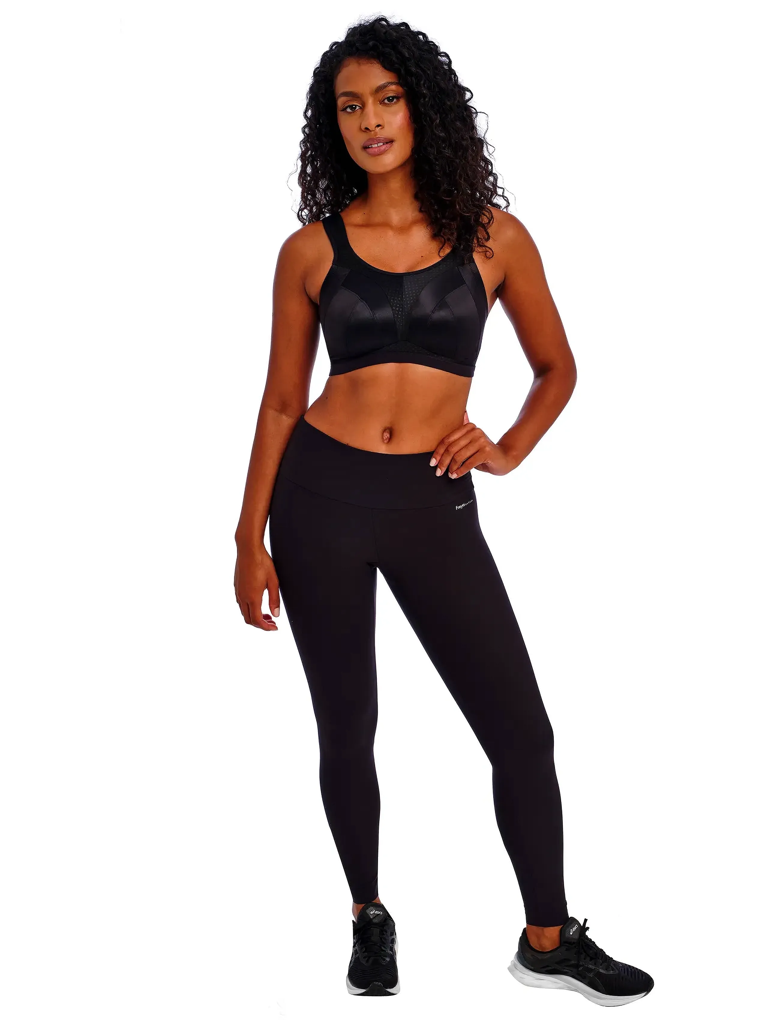 Freya Dynamic, 85 E, Soft Bras, Schwarz - Non Wired Frauen