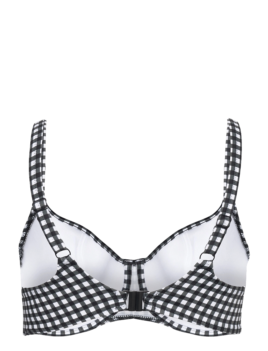 Freya - CHECK IN UW SWEETHEART BIKINI TOP - vielutėmis sutvirtintos bikinio liemenėlės - monochrome - 1