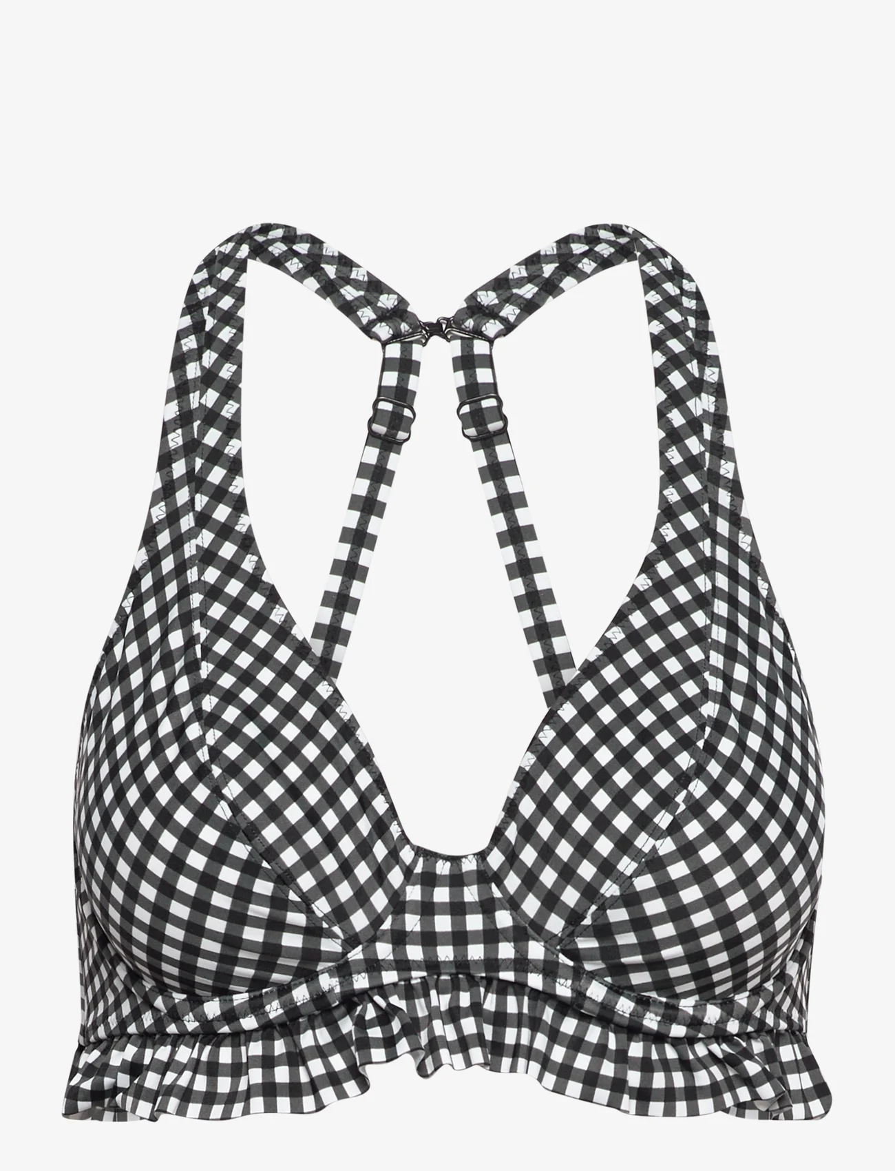 Freya - CHECK IN - bedrade bikinitops - monochrome - 0